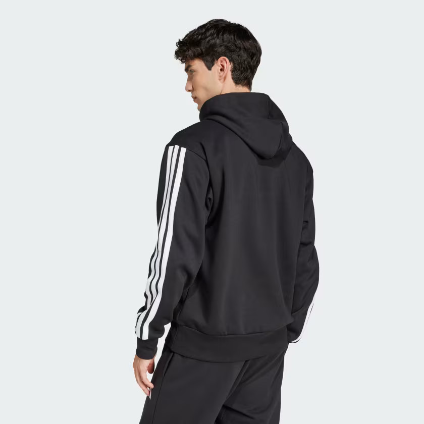 adidas originals 3 STRIPES フード付きスウェットL adidas men Essentials 3-Stripes Fleece Hoodie | eBay