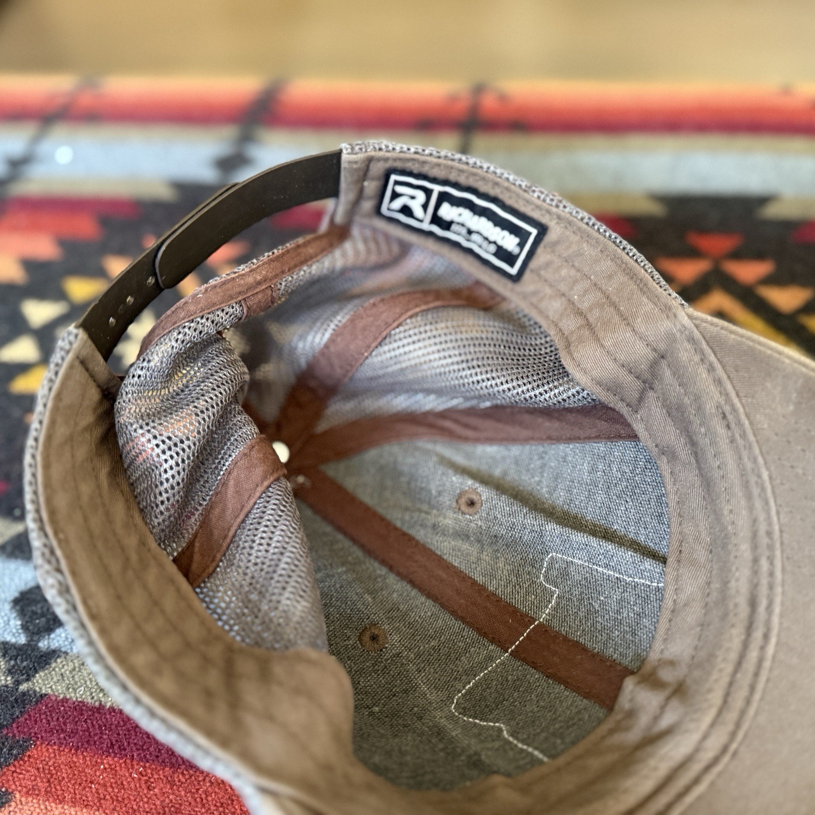 Danner Baseball Cap Hat Snap Back Black Brown Scr… - image 3