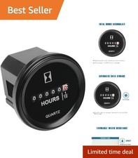 Versatile Mechanical Hour Meter with  Waterpr...