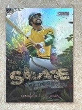 2025 Topps Stadium Club Reggie Jackson Savage Sluggers Insert #SS-11 Athletics
