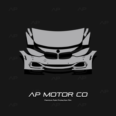 Fits 17-20 BMW 4 Series Gran Coupe 430i/440i Base Paint Protection PPF Kit Gloss