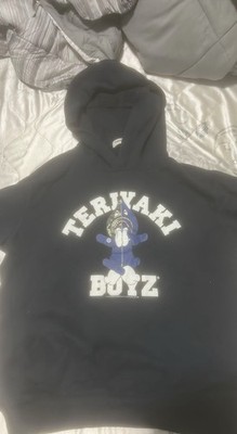 A Bathing Ape Teriyaki Boyz Teriyaki Source Hoodie Black Pullover M