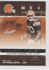2007 Playoff Contenders Kellen Winslow Jr #25 0f4