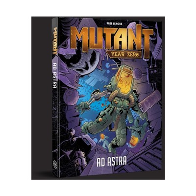 Free League Sci-Fi RPG Ad Astra VG+/NM
