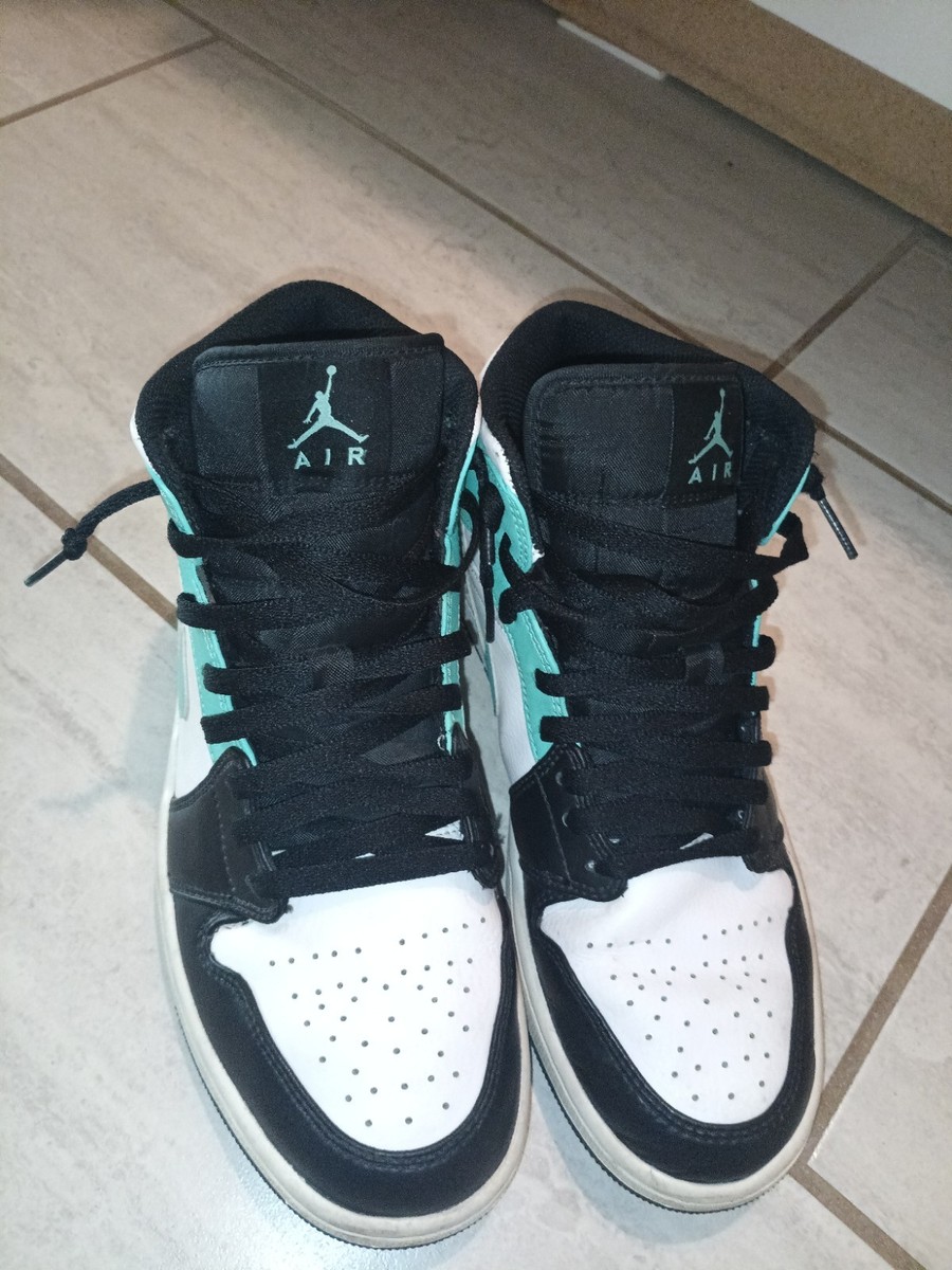 【JORDAN】トランプ Jordan Series Mid 01 Cool Grey Teal Green DA8026 500 Men's Shoes