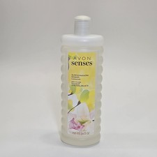 Avon Senses Bubble Bath Lily and Honeysuckle Blossom 24 Fl. Oz