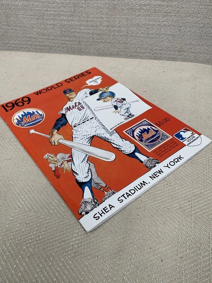 Vintage 1969 World Series Program New York Mets vs. Baltimore Orioles - Image 3 of 4