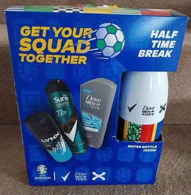 Herren Euro 24' Toilettenartikel Auswahl mit Sure / Taube / Luchs & Trinkflasche - NEU
