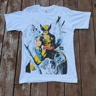 VINTAGE WOLVERINE 1992 SHIRT MEDIUM X-MEN WOLVIE COMIC IMAGES marvel weapon x