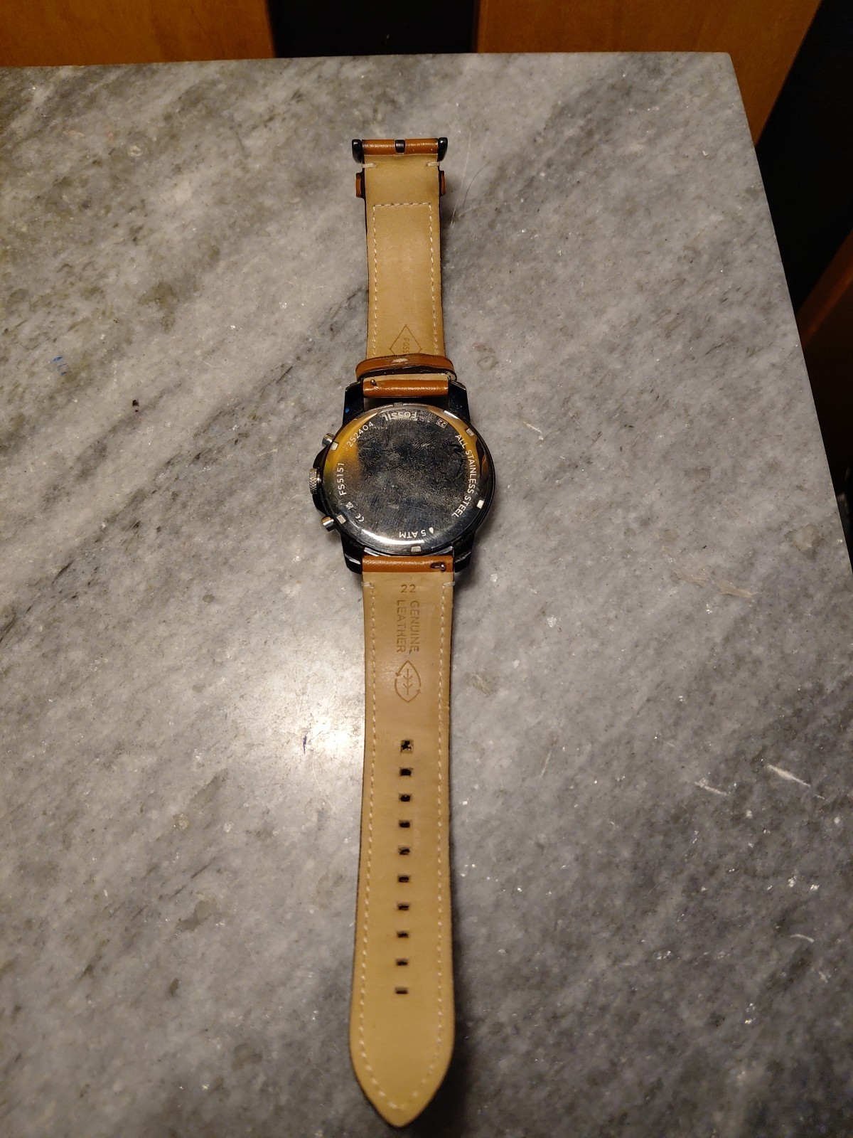 -Fossil Watch -there A Little Scratch On The Bott… - image 2