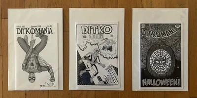 Only 1’s On eBay Ultra Rare Spider-Man Comic Fanzine Ditkomania #65 76 86 Ditko - Image 1 of 4
