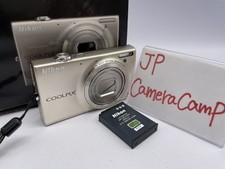 Eccellente fotocamera digitale Nikon Coolpix S6100 16,0 megapixel oro zoom 7x B328