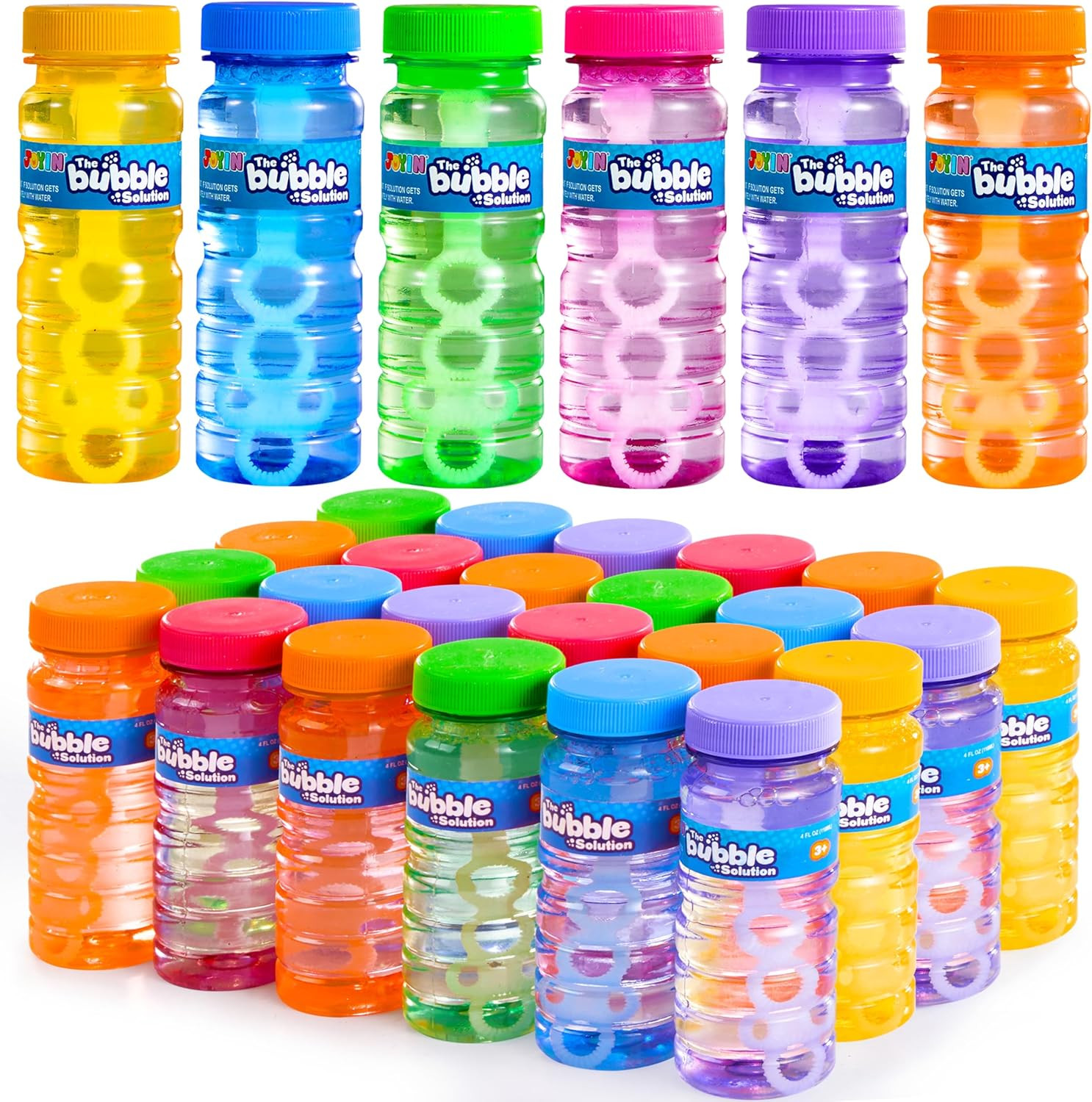6/12/24/36pcs (4oz Solution), Bubbles For Toddlers 1-3, Blow