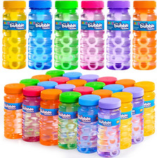 Bubble Bottles 6/12/24/36PCS 4Oz Solution , Bubbles for Toddlers 1-3, Blow Bubb