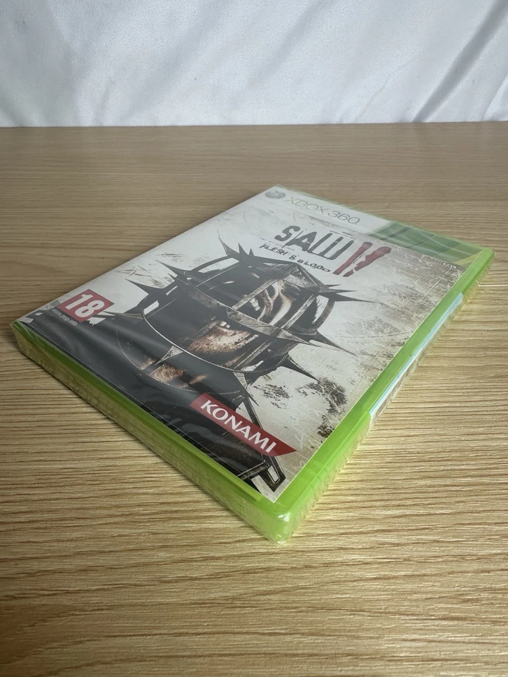 Brand New Factory Sealed! Xbox 360 Saw II Flesh And Blood PAL Fast Free Shipping - Image 2 of 4