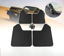 4pcs Black Mud Flaps Universal Splash Guards For Suv Truck Pickup Van Offroad
