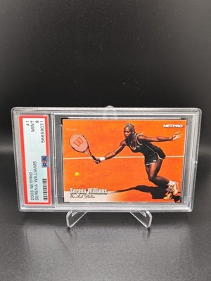   Serena Williams PSA 9 True Rookie Tennis Card 2003 Netpro #1