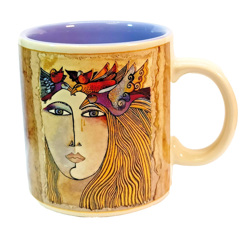 Laurel Burch Coffee Mug The Soul Would Have No Rainbow If The Eyes Had No Tears