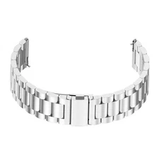 Silver Stainless Watch Strap Bracelet For OMEGA 20mm Strap Repair Accessory