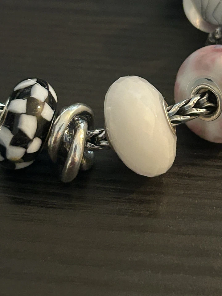 Pulsera Trollbeads Auténtica 7.1 Con Cuentas Foto 3 de 4