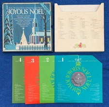 Joyous Noel - 1968 Vinyl 4 LP's in Near Mint! Condition Box Set Original Artists