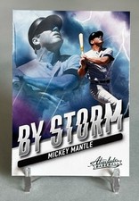 Mickey Mantle 2022 Panini Absolute #BYS-8b By Storm New York Yankees HOF