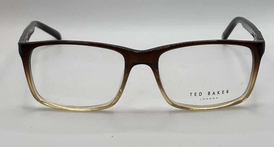 TED BAKER B870 BRN Marrón Hombres Borde Completo Anteojos 54-17-140 Monturas Solo Foto 2 de 4