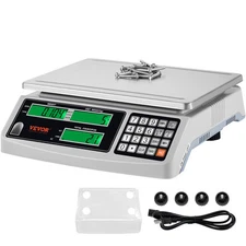 VEVOR Industrial Counting Scale Digital Counting Weighing Scale 30 kg x 1 g