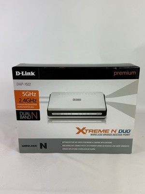 D-Link Xtreme N Duo Wireless Bridge/Access Point DAP-1522