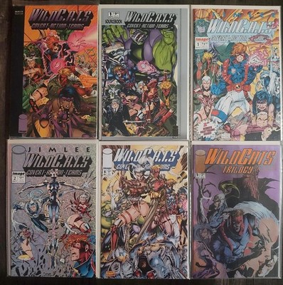 Wildcats Covert Action Teams Sourcebook, #0 -#2, #5 + Compendium + Trilogy #1