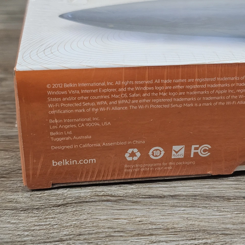 NEW Belkin N150 Wireless Wi-Fi Router 4 Port 2.4 GHz Easy Internet Access SEALED - Image 4 of 4