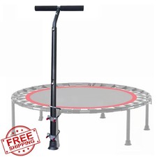 Abiphop Rebounder Handle Bar Fitness Trampoline