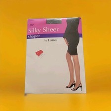 Hanes Plus Size Stylessentials Body Shaper Pantyhose Silky Sheer Size Ef Xl