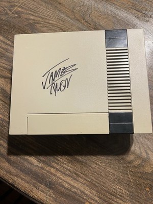 Nintendo Entertainment System NES Console Autographed AVGN James Rolfe