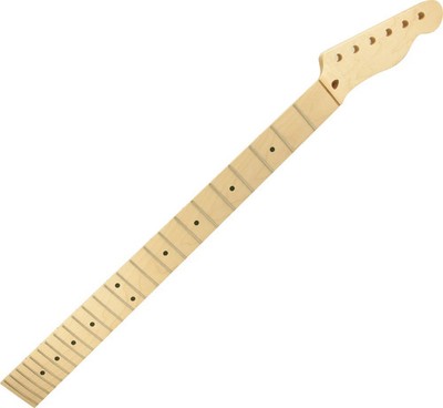 WD Licensed By Fender Replacement Baritone 24 Fret Neck For Telecaster Maple