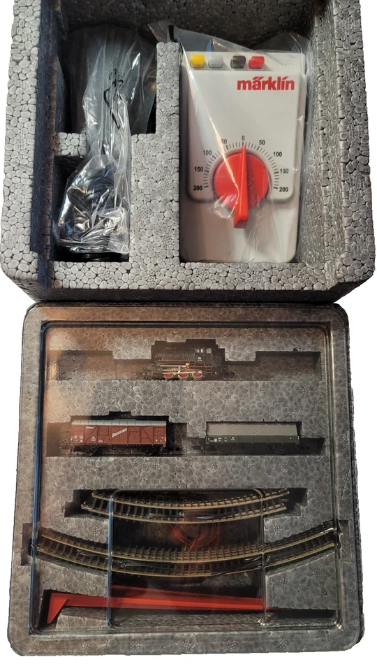 Z Marklin Mini-Club 81701 BR 89 0-6-0 DB Freight Starter Set (120 v) (tested) - Image 2 of 4