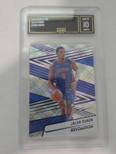 2024-25 Panini Revolution #47 Jalen Duren Cosmic #/99 GMA 10