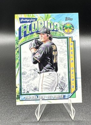Jun-Seok Shim 2024 Topps Pro Debut  Greetings from Florida #CLRS-6