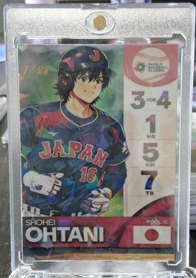 Customized Baseball Classic Shohei Ohtani Japan #1/25 Parallel SP /25