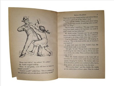 Charlotte's Web By E. B. White 1952 1st Edition Stuart Little Paperback Book