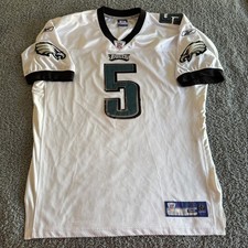 Donovan McNabb 2005 Reebok NFL Philadelphia Eagles 100% Authentic Jersey 52 XXL