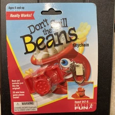 Don't Spill the Beans Game Keychain 2001 Hasbro Basic Fun Keychain 3443