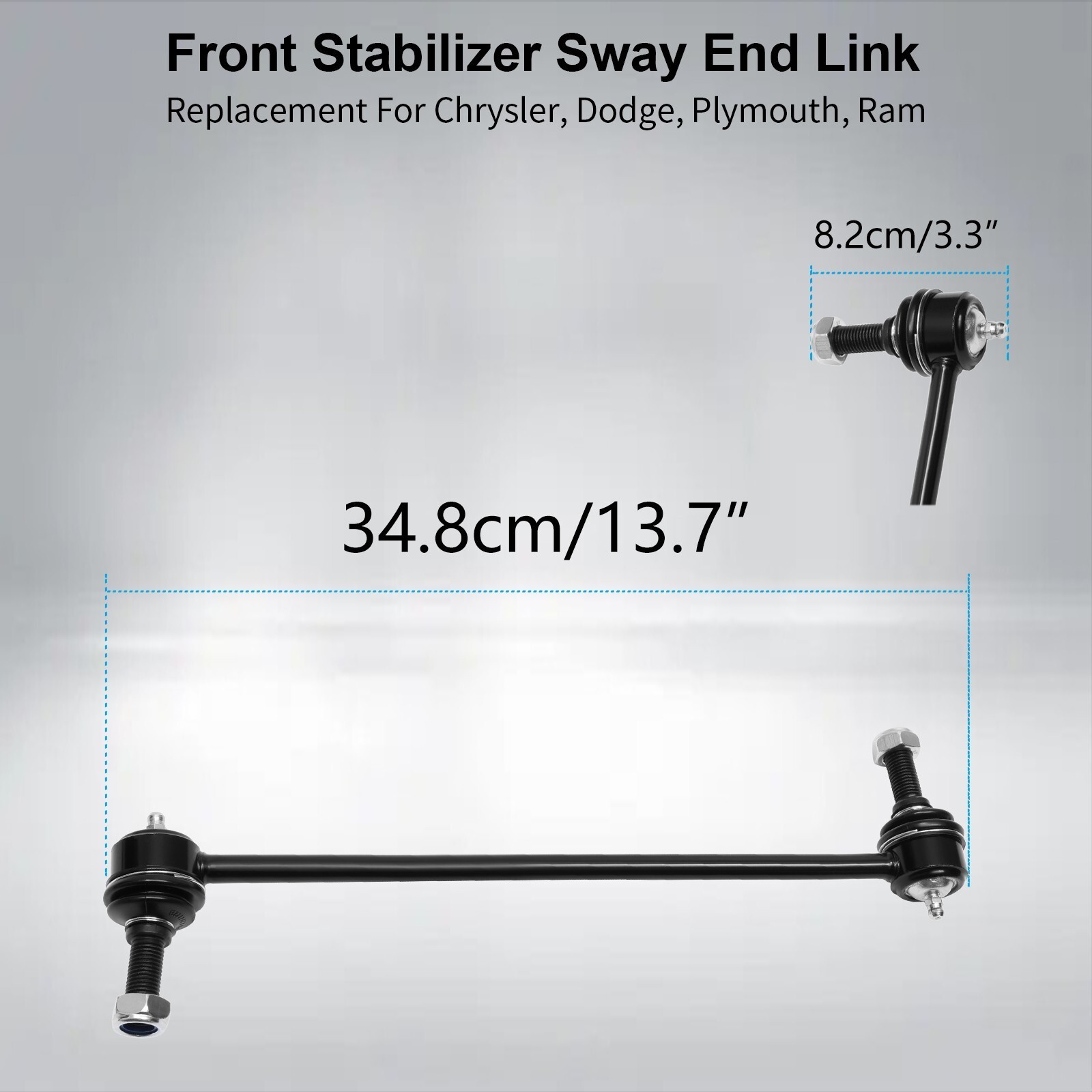 2PCS Front Sway Bar Link For 96-15 Dodge Grand Caravan Chrysler Town & Country