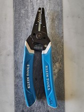 Klein Tools K11095 Wire Stripper Cutter 8-18 AWG Solid 10-20 Stranded Made USA