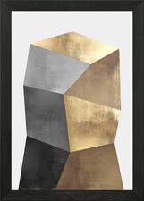 Geometric Abstract Art Framed Wall Art Poster Canvas Print Picture