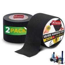 Wire Harness Tape, 2 Inches x 50 Feet 2-Pack , High Temp Wiring Loom Harness...