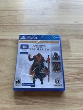 Assassin's Creed Valhalla Ragnarok Edition PS4  Factory Sealed