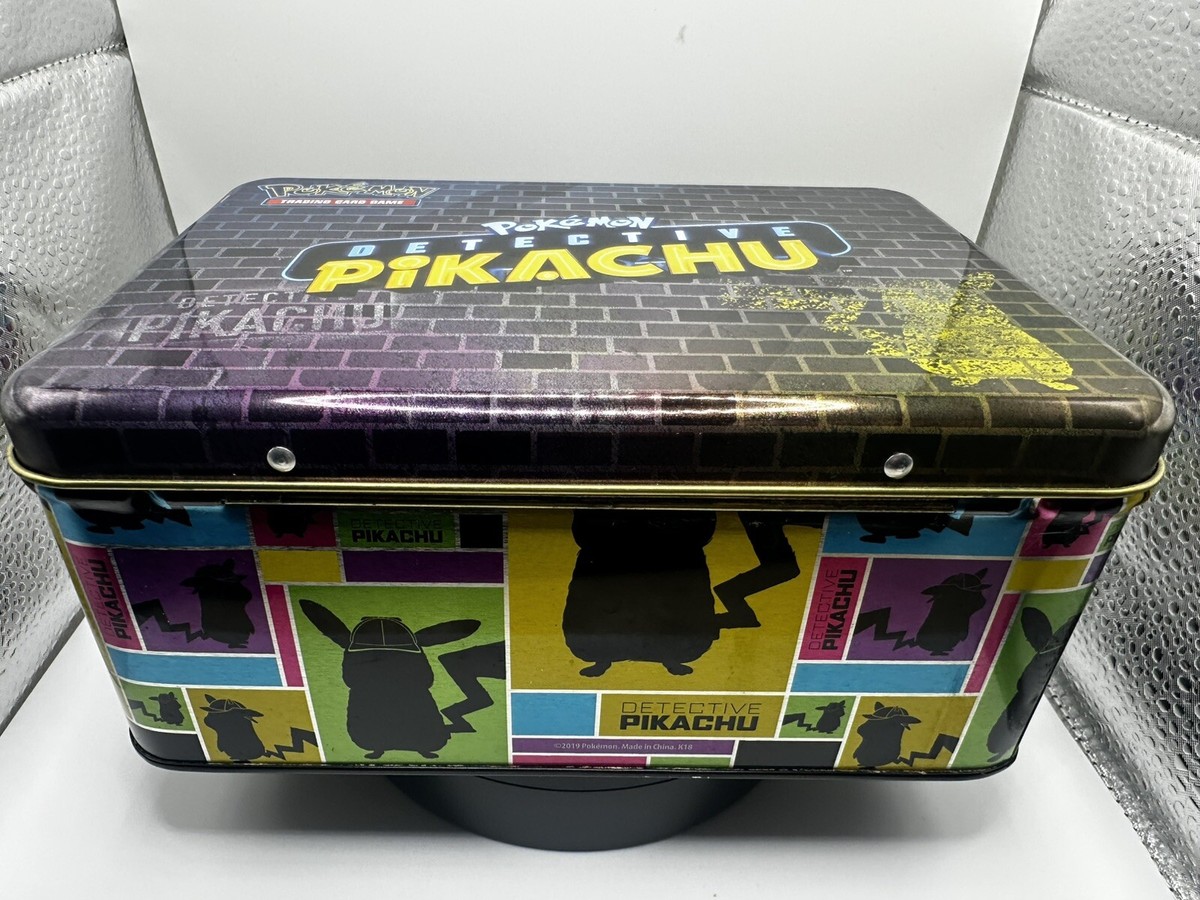 2019 Pokeman Game Collector's Tin Box Only - Detective Pikachu | eBay
