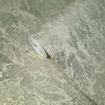 Embossed Brass Gold metallic faux plaster texture modern textured wallpaper roll