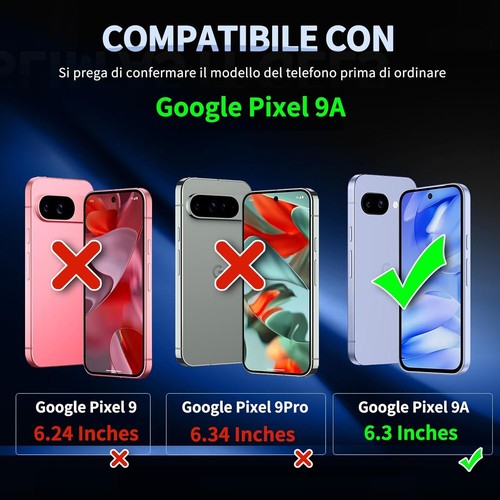 Coque Antichoc Google Pixel 9A + 2 Verres Trempés Protection Caméra Anti-Rayures - Photo 4 sur 7